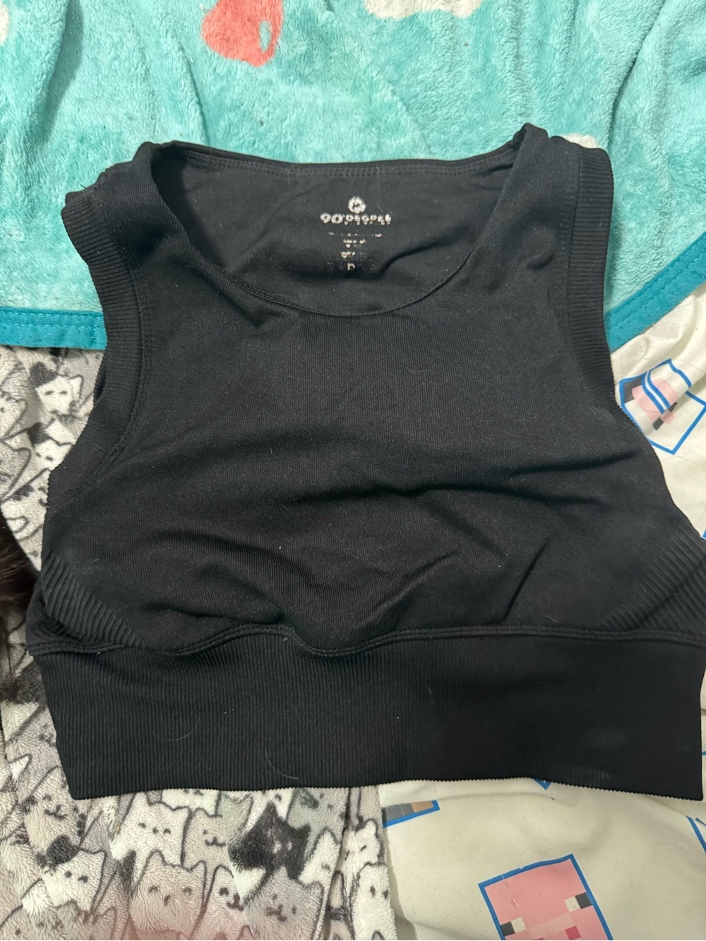 90 Degree high impact sports bra L